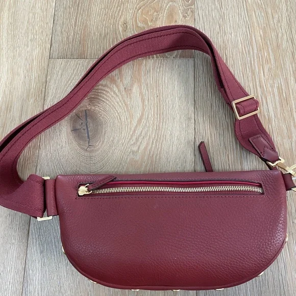 NWT $295 Hammitt Charles Leather Crossbody Belt Bag - Picture 3 of 11